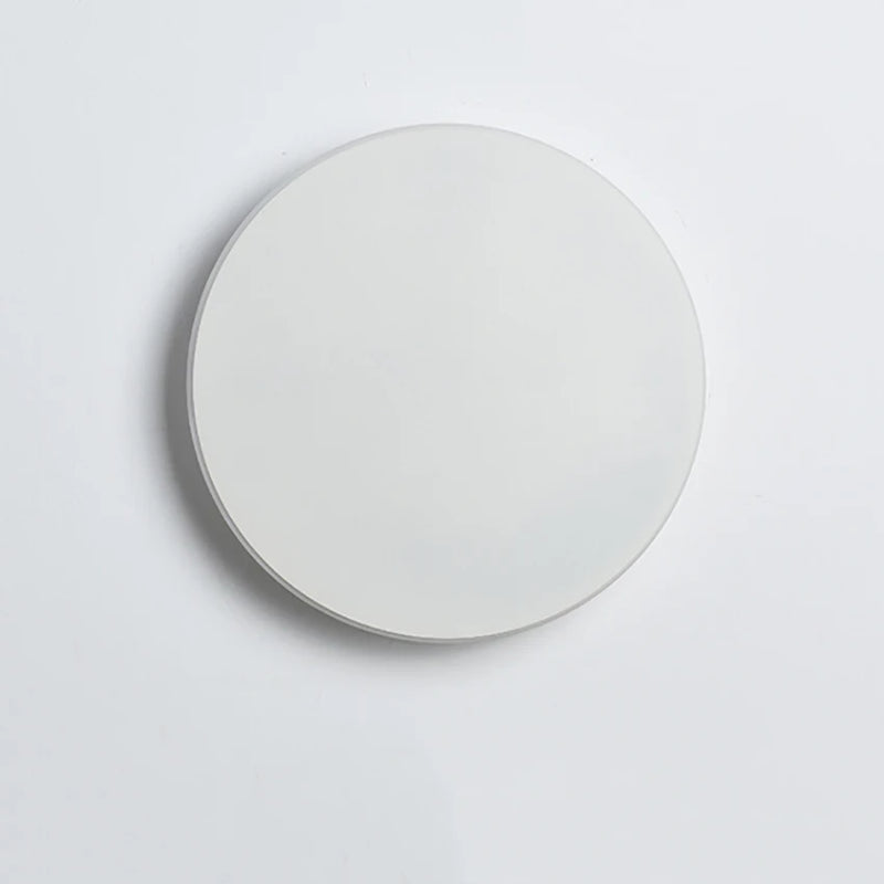 Applique Murale LED Ronde, Doré Brossé, Blanc ou Noir, 15 ou 20 cm
