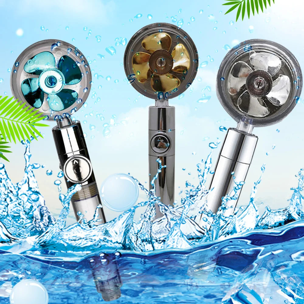 Pommeau de Douche Anti-Calcaire Haute Pression avec Support