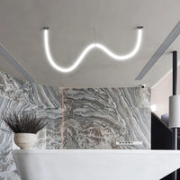 Suspension Cuisine LED Tube Silicone Flexible, 1 à 15 m
