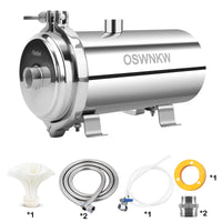 Filtre à Eau Ultrafiltration Inox Toute la Maison, 650 à 7600 L/h
