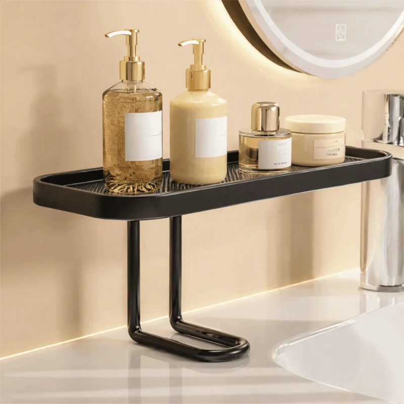 Support de Robinet pour Évier en Acier Noir ou Blanc, 50 cm