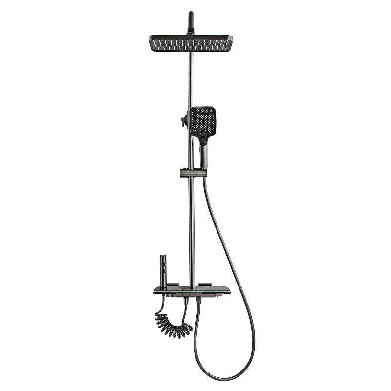 Colonne de Douche Piano Lumineux avec Mitigeur Baignoire