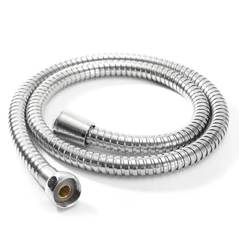 Flexible de Douche Noir Inox G1/2 5 Finitions 150 à 300 cm