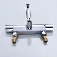 Mitigeur de Douche Thermostatique Mural avec Bec Verseur