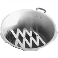 Support Rétractable pour Couvercles de Casseroles Inox 2 Pièces