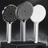 Pommeau de Douche Rond Grand Panneau 5 Vitesses Filtrant