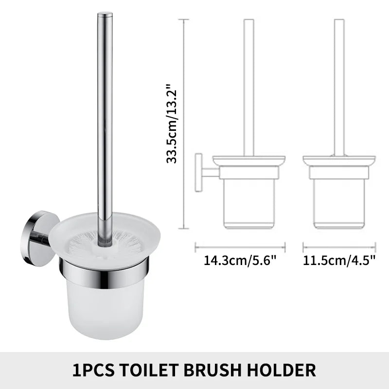 Accessoires Salle de Bain Inox Doré ou Chromé à Choisir