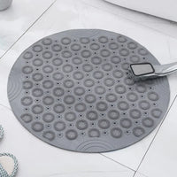 Tapis de Douche Rond Antidérapant Massant PVC