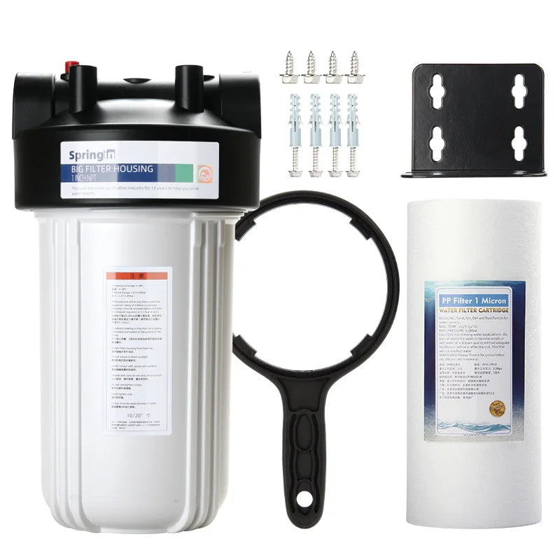 Système de Filtration Toute la Maison, Boîtier 10 ou 20 Pouces