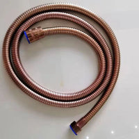Flexible de Douche Or Rose Inox 60 à 200 cm