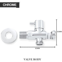 Douchette WC Kit Vanne et Flexible ou Pièces Seules, 4 Finitions