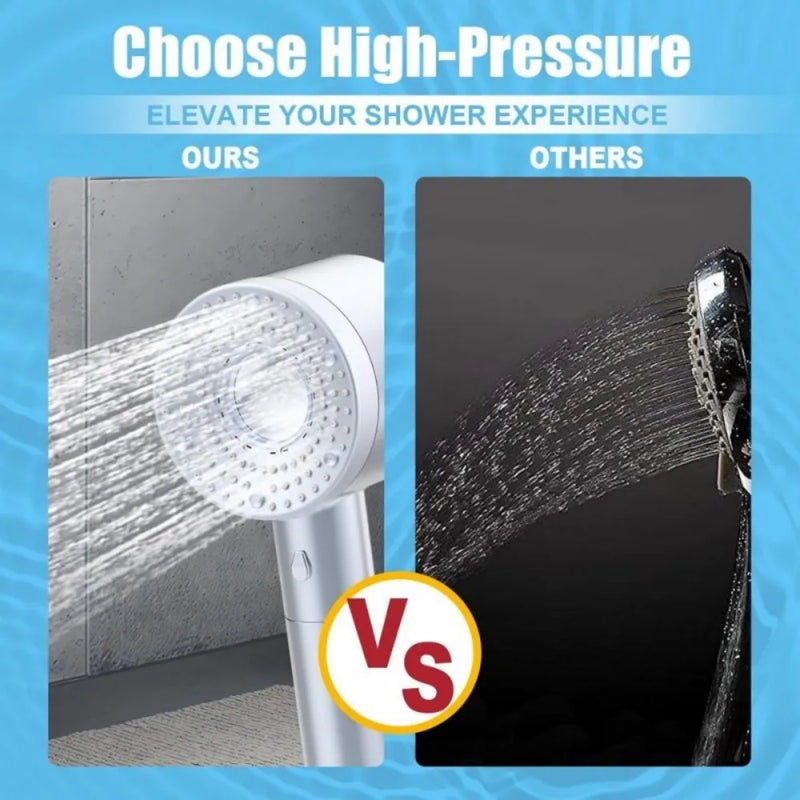 Pommeau de Douche Haute Pression 5 Modes Économie d'Eau