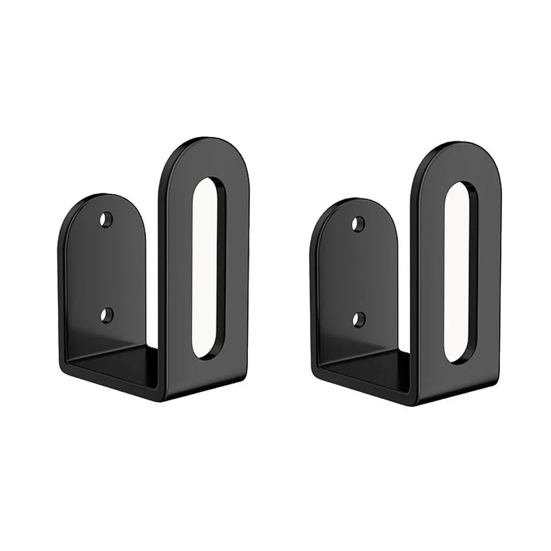 Range-Couvercle à Coller Noir ou Gris Anthracite, 2 Supports à Angle Droit
