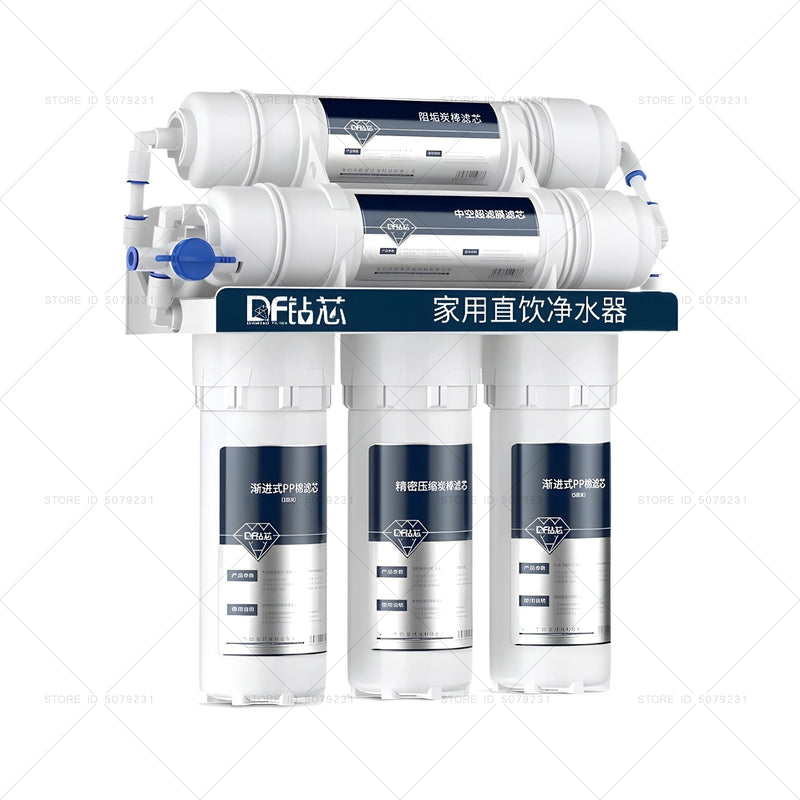 Filtre à Eau Cuisine Ultrafiltration 5 ou 6 Étapes Sans Électricité