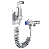 Douchette WC Inox Kit Flexible et Support
