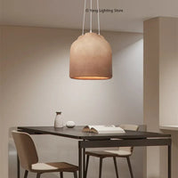 Suspension Cuisine Wabi-Sabi Texturée Ø 46 cm, Anthracite ou Terracotta