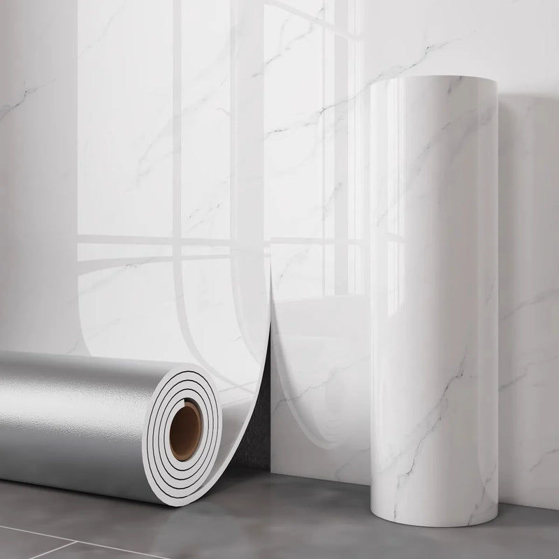 Papier Peint Adhésif Effet Marbre 3D Imperméable en Rouleau