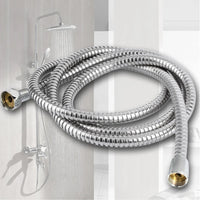 Flexible de Douche Argenté Anti-Fuite 120-150 cm