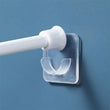 Support de Tringle Rideau Adhésif Sans Perçage, Lot de 2, 6 ou 8 Pièces