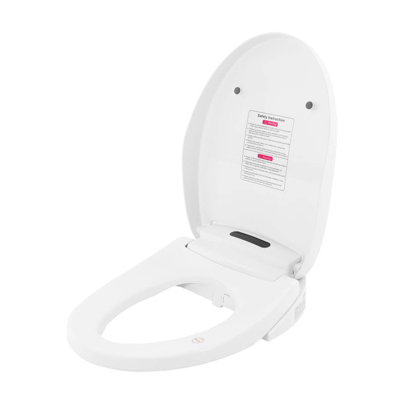 Abattant Japonais Électrique Chauffant 1300 W avec Télécommande, 51 cm