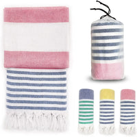 Serviette de Bain et de Plage Turque Sans Sable 99 x 180 cm
