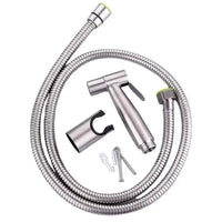 Douchette WC Inox avec Support et Tuyau 1,2 m