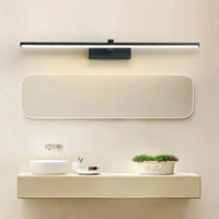 Applique Salle de Bain LED Noire ou Blanche, 40 ou 60 cm