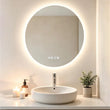 Miroir LED Rond Salle de Bain Anti-Buée Tactile 60 cm
