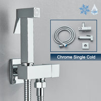 Douchette WC Pistolet Inox Eau Froide Seule