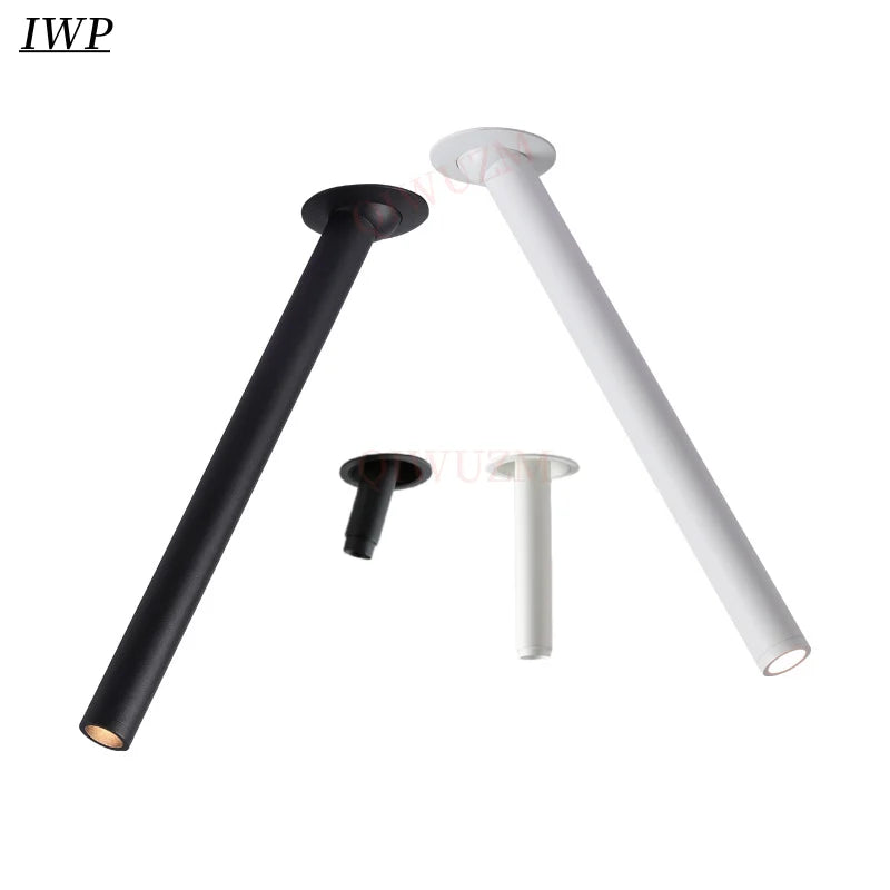 Spot Encastrable Cuisine Tube Long COB 12 W, 10, 20 ou 30 cm