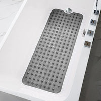 Tapis de Baignoire Antidérapant à Ventouses et Trous de Drainage, 3 Tailles