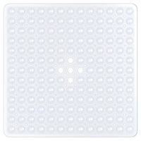 Tapis de Douche Antidérapant Carré à Ventouses 53 x 53 cm
