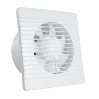 Aérateur Mural Ultra Fin 9 mm, Façade 14,3 à 24,8 cm, Blanc