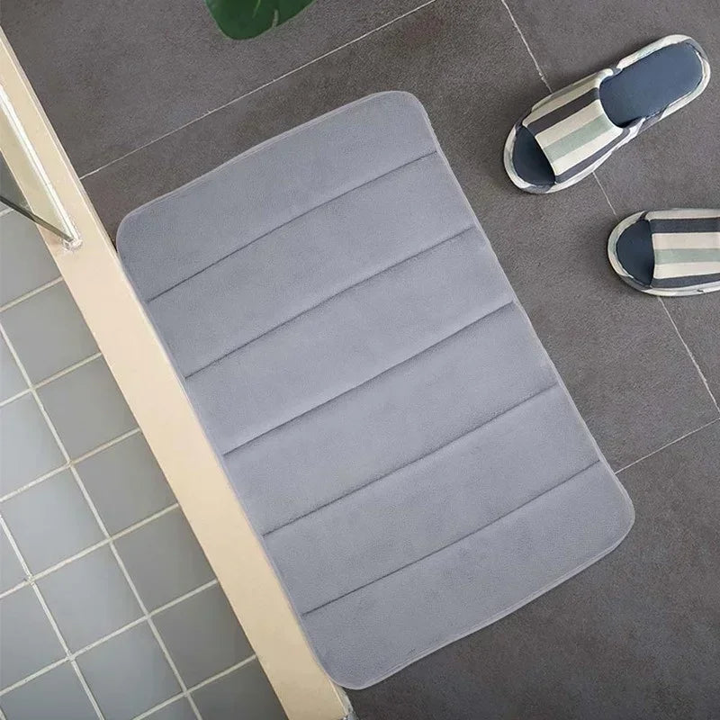Tapis de Bain Mémoire de Forme Corail Ultra Absorbant