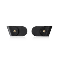 Range-Couvercle Auto-Adhésif Mural, 4 Supports Longs ou Paire à Bouton Doré