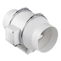 Aérateur Salle de Bain en Ligne 220 V, 300 m³/h, Conduit 12 cm