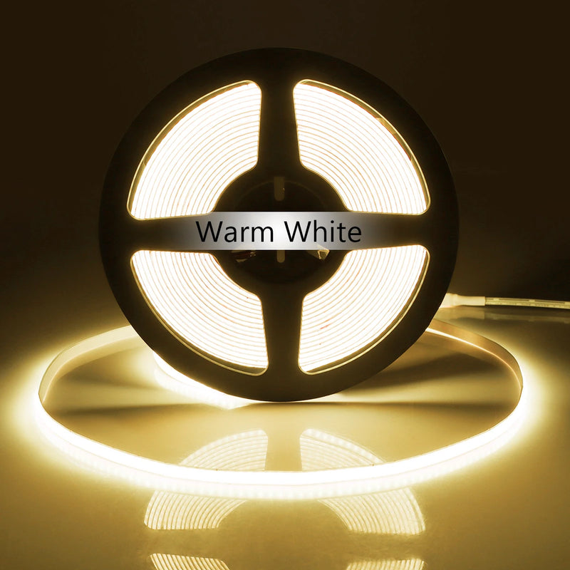 Bande LED COB 12 V Tactile Miroir et Sous Meuble, 1-5 m