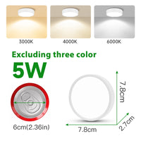 Spot LED en Saillie Cuisine 3 Teintes à Mémoire, 5 Finitions, 5 à 25 W