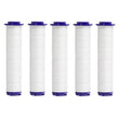 Filtre Pommeau de Douche en Coton PP, Lot de 5 ou 14 Cartouches