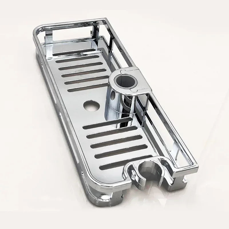 Étagère de Douche pour Barre Chromée, Tige 24 à 25 mm