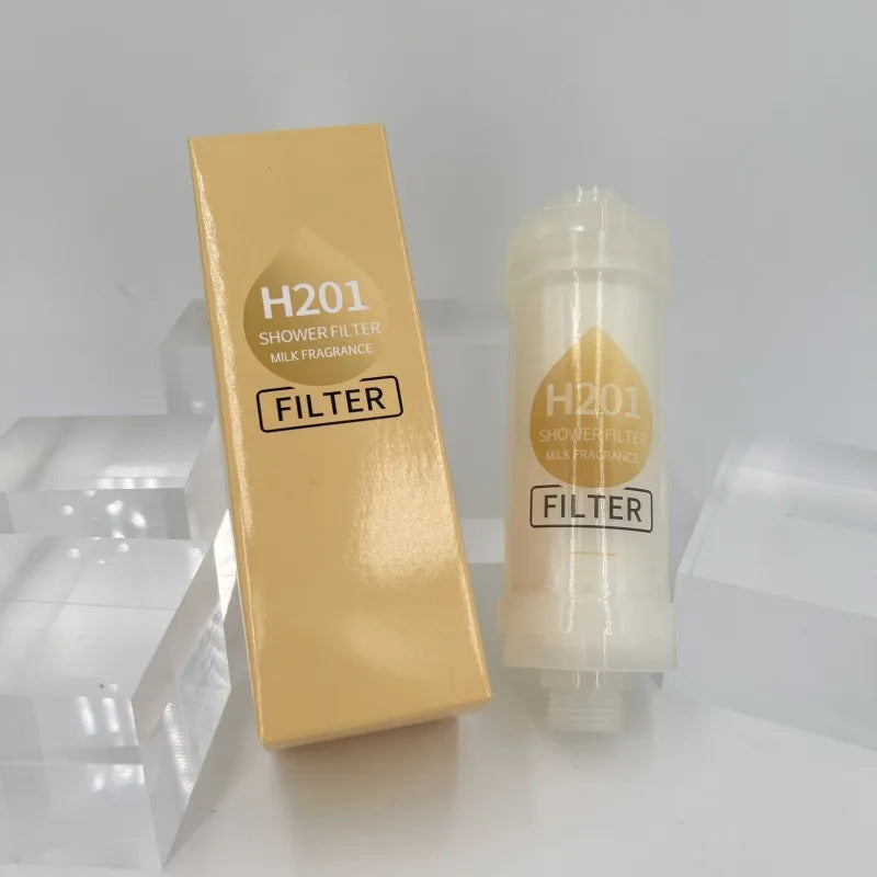 Filtre de Douche Parfumé Anti-Calcaire avec Adoucisseur d'Eau