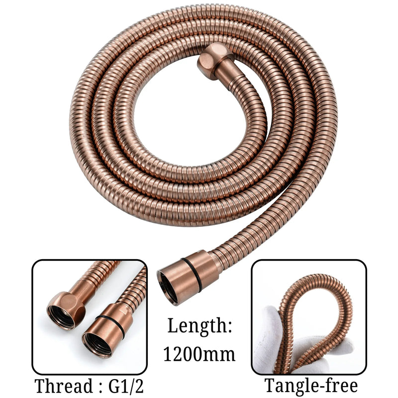 Douchette WC Murale avec Robinet d'Arrêt et Flexible 1,2 m, 5 Finitions