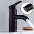 Mitigeur de Lavabo à Trou Unique en Acier Inoxydable