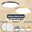 Plafonnier LED Rond Cuisine Ultra-Plat 5 cm Gradable, 30 ou 40 W