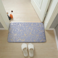 Tapis de Bain Fausse Fourrure Rectangulaire Antidérapant