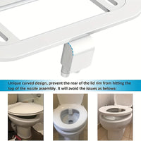 Bidet WC Non Électrique à Levier, Eau Froide, Deux Modes de Lavage