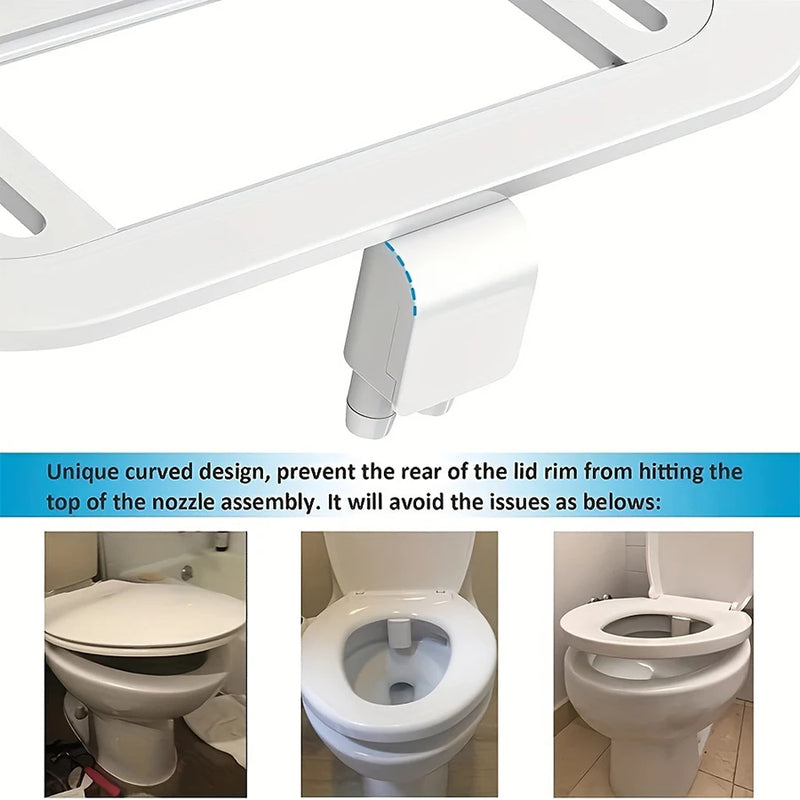 Bidet WC Non Électrique à Levier, Eau Froide, Deux Modes de Lavage