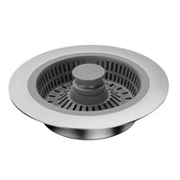 Bonde Crépine de Vidange Évier Cuisine Anti-Colmatage Inox