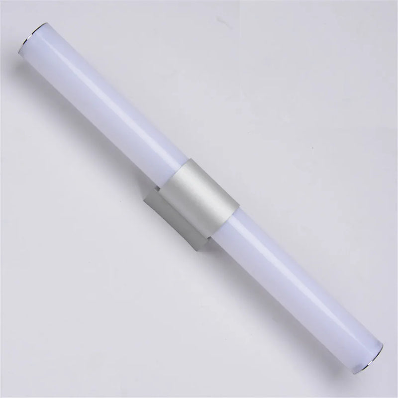Applique Miroir Salle de Bain LED Tube Rond ou Carré, 25, 40 ou 55 cm