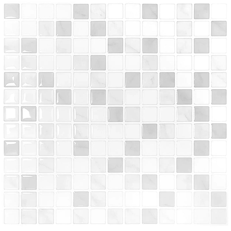 Sticker Mosaïque Cristal 3D Adhésif Étanche pour Cuisine